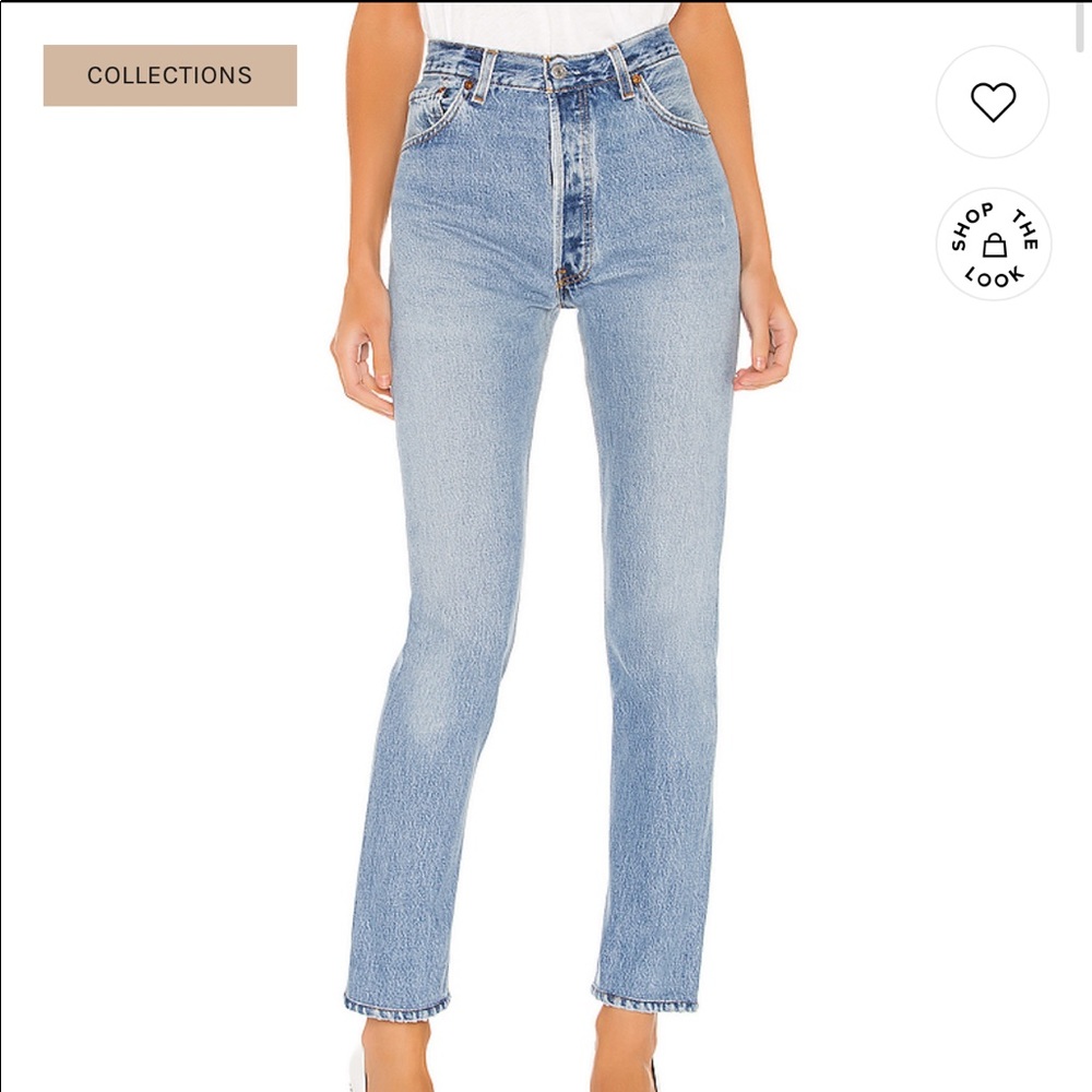 Redone denim Levi’s Sz 26